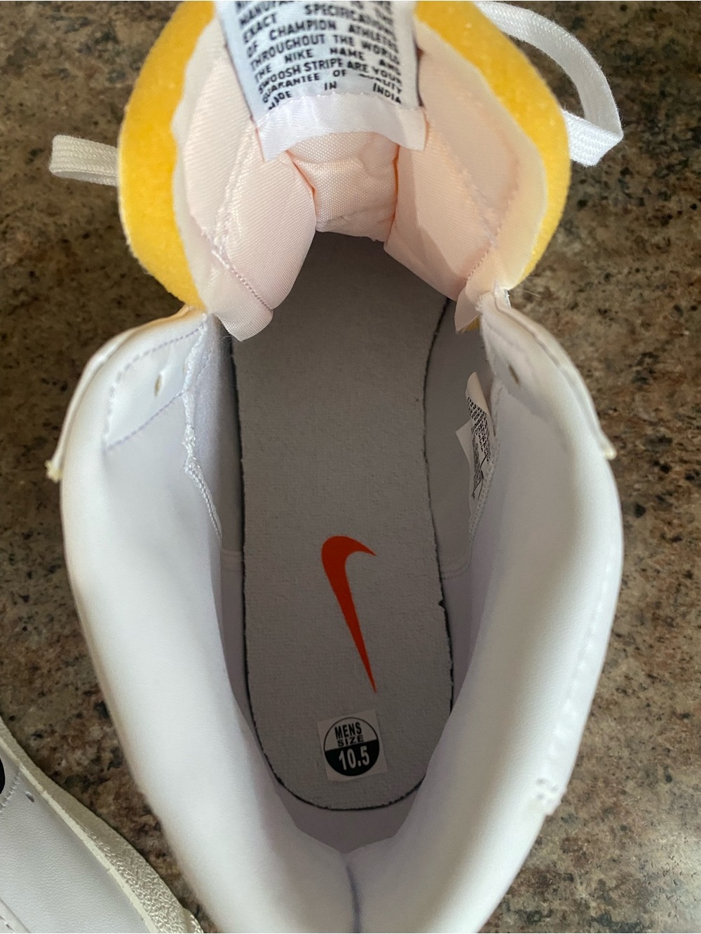 Nike blazer Mid ‘77 white/black men’s size 10.5 - Picture 7 of 7